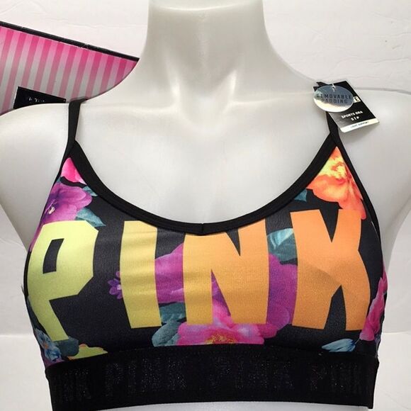 🔥Victoria Secret Sport bra removable padded sz small New - Picture 1 of 4
